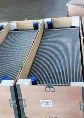 Aksesoris Excavator Aluminium Radiator Untuk Radiator Excavator SWE50
