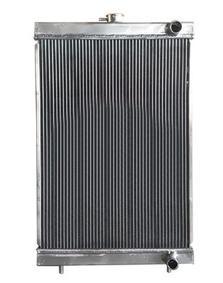 Bahan aluminium radiator RX60-7 Untuk kualitas pabrik excavator