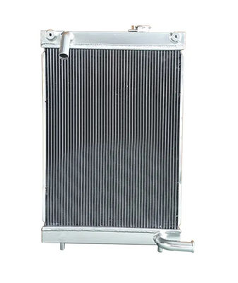 Aluminium DH60-7 Radiator untuk Excavator di Mesin Konstruksi