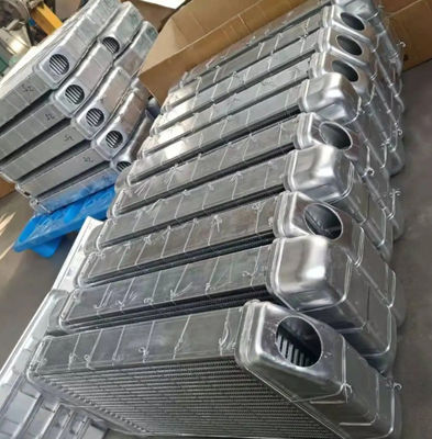 SH120A2 Radiator excavator dengan bahan aluminium