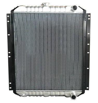 Tangki air pabrik SH200A1 Radiator Untuk bahan aluminium excavator