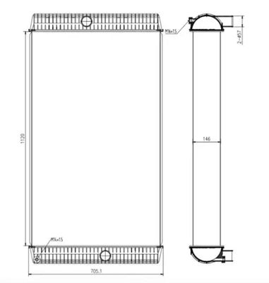 Radiator Excavator 14549771 14523876 EC700 EC700C