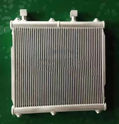 EC55 EC55B Oil Cooler 14638977 Bahan aluminium untuk peralatan konstruksi