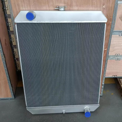 SY135-8 Excavator Hydraulic Oil Cooler Air Radiator Kualitas tinggi