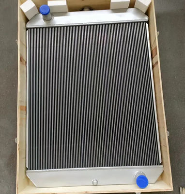 SY135-8 Excavator Hydraulic Oil Cooler Air Radiator Kualitas tinggi