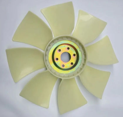 Cocok untuk Komatsu Excavator PC60-5-6-7 PC120-5-6-7 Fan Blade 4D95/4D102