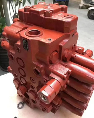 Ventil distribusi kontrol utama hidrolik asli untuk bagian excavator cocok untuk KYB13 YC135 SH120SWE150