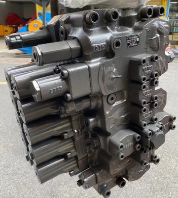 SH350A5 SH350-5 SH350 Excavator utama katup kontrol hidraulik / katup distribusi KSJ12250