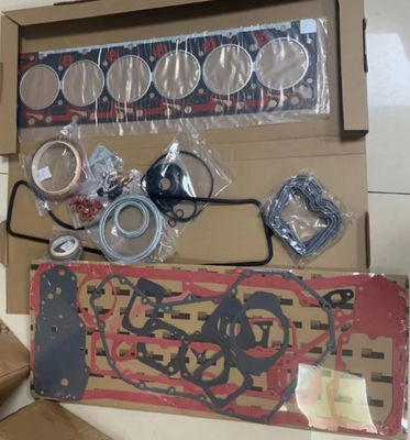 SAA6D102 Kit Mesin Excavator Piston Ring Cylinder Liner Gasket Set untuk Mesin Teknik
