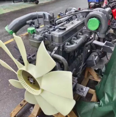 Doosan De12t Diesel Engine Assembly De12tis Excavator Engine Parts untuk Mesin Teknik