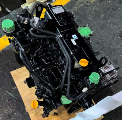 Yanmar 4TNV98 Vertikal Silinder Mesin Diesel Dingin Air Empat Tak