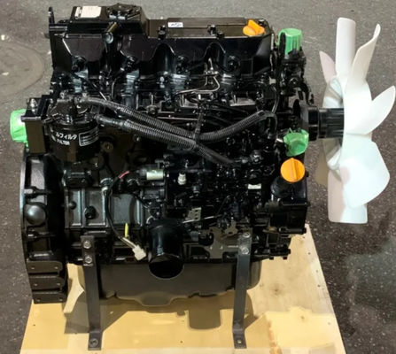 Yanmar 4TNV98 Vertikal Silinder Mesin Diesel Dingin Air Empat Tak