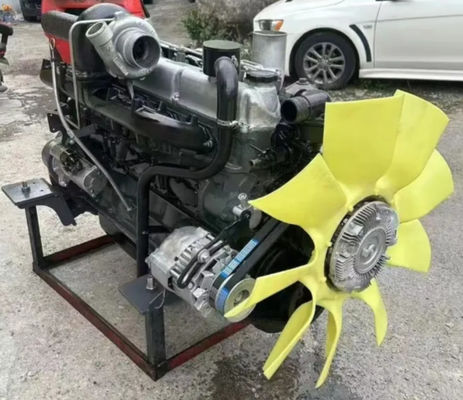 D6BV R215-7 Excavator Mesin Diesel Assy Untuk Mesin Hyundai
