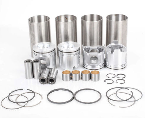 106mm Bor Alfin Piston Dengan Pin Dan Snap Rings Mesin Liner Kit Untuk 4TNE106 Silinder 123900-22080