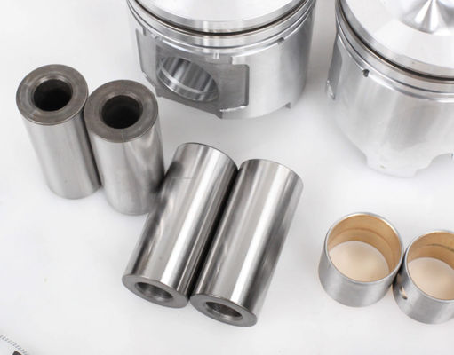 106mm Bor Alfin Piston Dengan Pin Dan Snap Rings Mesin Liner Kit Untuk 4TNE106 Silinder 123900-22080