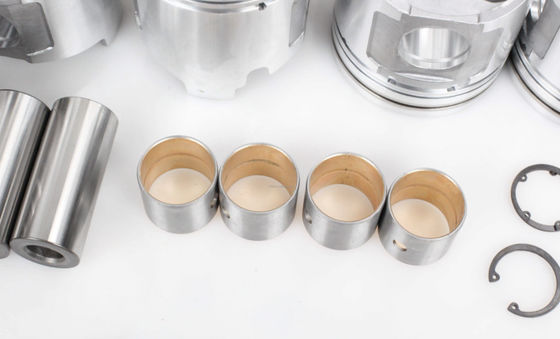 106mm Bor Alfin Piston Dengan Pin Dan Snap Rings Mesin Liner Kit Untuk 4TNE106 Silinder 123900-22080