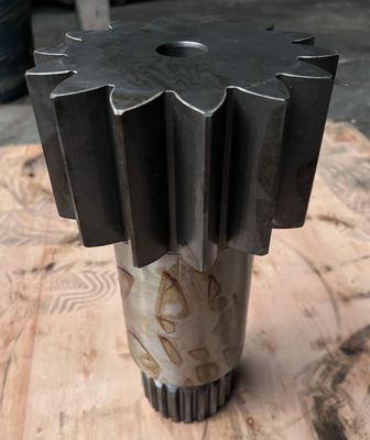 E320GC Excavator Swing Motor Gear Shaft Mesin Konstruksi suku cadang dengan bantalan berputar dan fitur berputar
