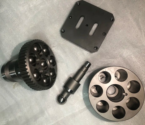 Bagian-bagian suku cadang excavator dengan silinder hidraulik blok lempengan Plate Drive Shaft Center Pin Coil Spring-casting Iron Material