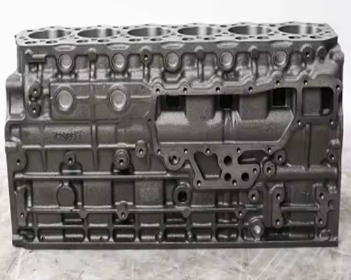 New Excavator Spare Parts 6D34 Mesin Silinder Block Bagian Mesin Konstruksi