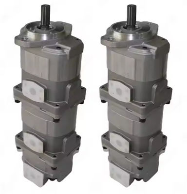 Pompa Triple Hydraulic 705-41-08090 Pompa Pilot Untuk PC40-7C PC50UU-2E Excavator Pompa Hidraulik Bagian Mesin Konstruksi Baik