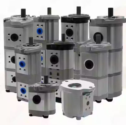 Pompa Triple Hydraulic 705-41-08090 Pompa Pilot Untuk PC40-7C PC50UU-2E Excavator Pompa Hidraulik Bagian Mesin Konstruksi Baik