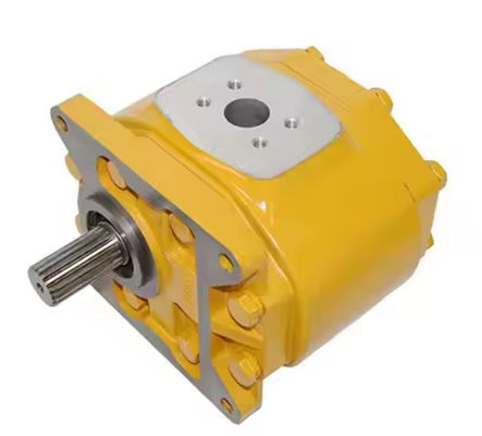 SD16 Gear Pump 16Y-75-24000 Bagian Daya Hidraulik Kualitas Tinggi Untuk Excavator