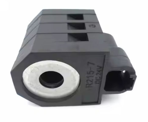 YU'AN 24V Excavator Solenoid Valve Coil XKBL-00004 Untuk R210LC-7 R215LC-7