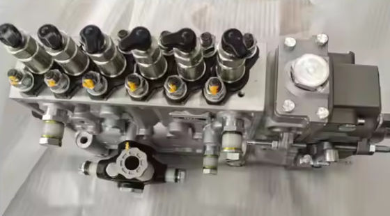 Penggali Diesel 6151-71-1440 Mesin 6D125 Aksesoris Pompa Injeksi Bahan Bakar WA470-3
