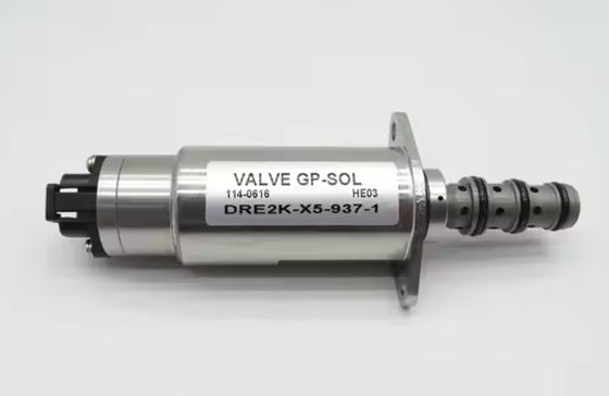 114-0616 Untuk  318B 330C 345B Excavator Hydraulic Pump Solenoid Valve 1140616