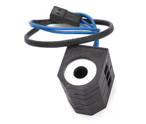 Kumparan Katup Solenoid Putar untuk Aksesori Excavator DH150 DH220 DH225 DH300-5-7 24V 52.3mm 13mm