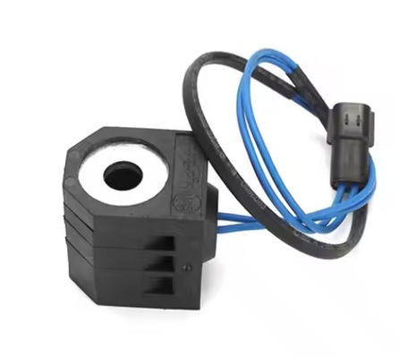 Kumparan Katup Solenoid Putar untuk Aksesori Excavator DH150 DH220 DH225 DH300-5-7 24V 52.3mm 13mm