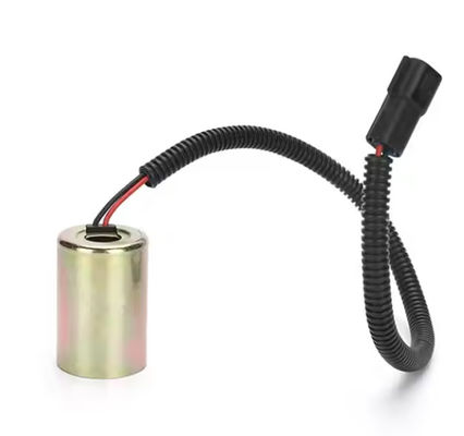 DH60-5 DH60-7 Excavator Solenoid Valve Coil 12V 52.6mm 14mm Valve