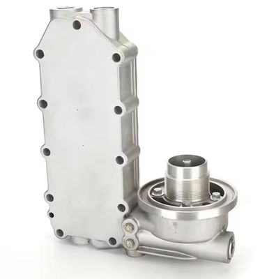 Suku Cadang Mesin Diesel Excavator PC300-7 6D114 Kepala Filter Oli Pelumas Dudukan Pendingin Oli Penutup Radiator 3934159