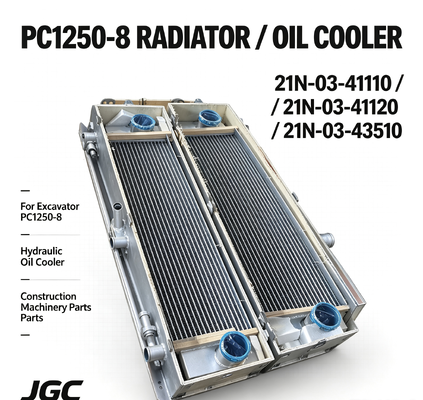 PC1250-8 Radiator 21N-03-41110 21N-03-41120 21N-03-43510 Radiator minyak hidrolik