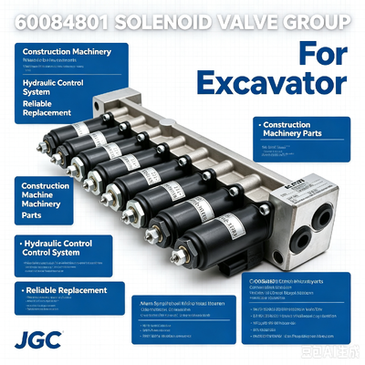 60084801 Grup Katup Solenoid Cocok untuk Excavator apa pun