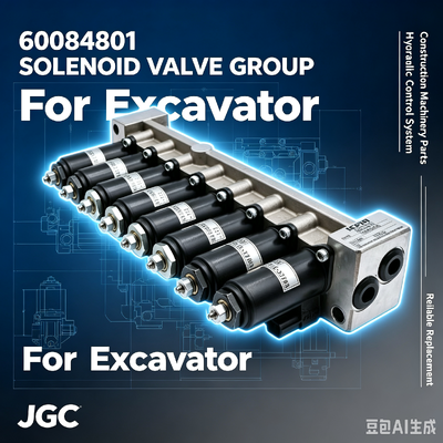 60084801 Grup Katup Solenoid Cocok untuk Excavator apa pun