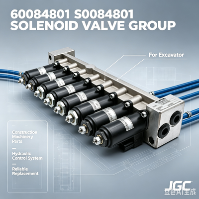 60084801 Grup Katup Solenoid Cocok untuk Excavator apa pun