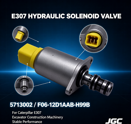 Untuk 571-3002 5713002 Excavator E307 Hydraulic Solenoid Valve F06-12D1AAB-H99B