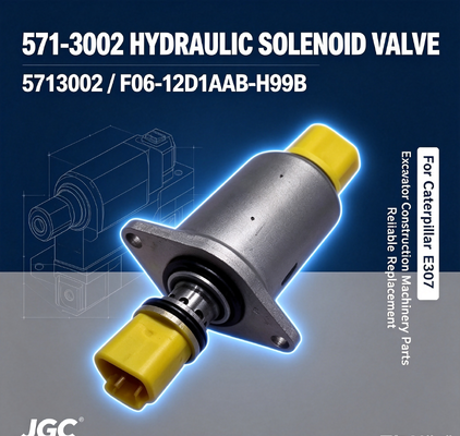 Untuk 571-3002 5713002 Excavator E307 Hydraulic Solenoid Valve F06-12D1AAB-H99B