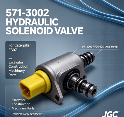 Untuk 571-3002 5713002 Excavator E307 Hydraulic Solenoid Valve F06-12D1AAB-H99B