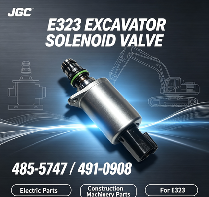 Suku Cadang Excavator Belparts Suku Cadang Elektrik E323 Katup Solenoid 485-5747 491-0908