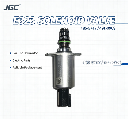 Suku Cadang Excavator Belparts Suku Cadang Elektrik E323 Katup Solenoid 485-5747 491-0908