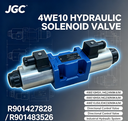 4WE10 Series R901427828 4WE10H5X/HG24N9K4/M R901483526 4WE10J5X/EW230N9K4/M Katup Arah Solenoid Hidrolik