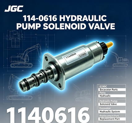E330C   Suku Cadang Excavator Katup Solenoid Katup Solenoid Pompa Hidrolik 114-0616 1140616