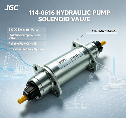 E330C   Suku Cadang Excavator Katup Solenoid Katup Solenoid Pompa Hidrolik 114-0616 1140616