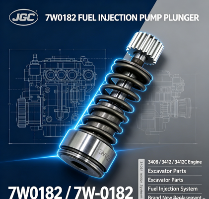 7W-0182  Suku Cadang Excavator Baru Pompa Injeksi Bahan Bakar Plunger Cocok untuk Mesin Excavator 3408 3412 3412C