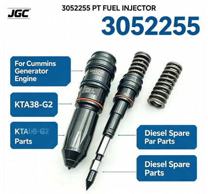 Suku Cadang Diesel KTA38-G2 untuk Mesin Generator Injektor Bahan Bakar 3052255