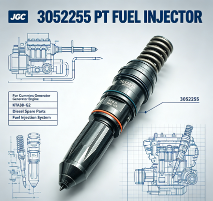 Suku Cadang Diesel KTA38-G2 untuk Mesin Generator Injektor Bahan Bakar 3052255