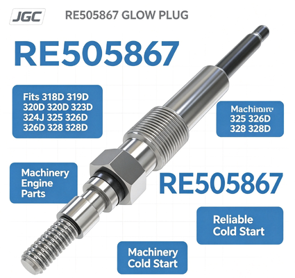 318D 319D 320D 323D 324J 325 326D 328 328D Glow Plug RE505867 Fits