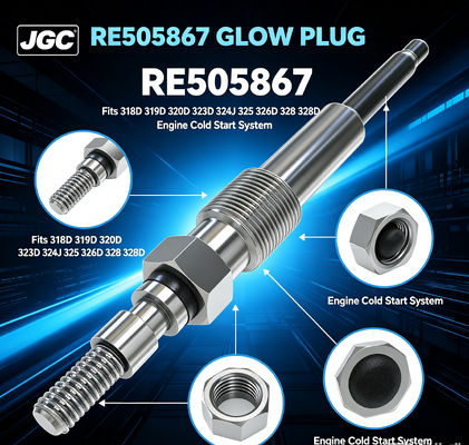 318D 319D 320D 323D 324J 325 326D 328 328D Glow Plug RE505867 Fits